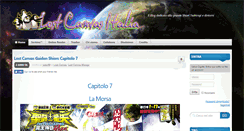 Desktop Screenshot of lostcanvas.it