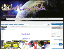 Tablet Screenshot of lostcanvas.it